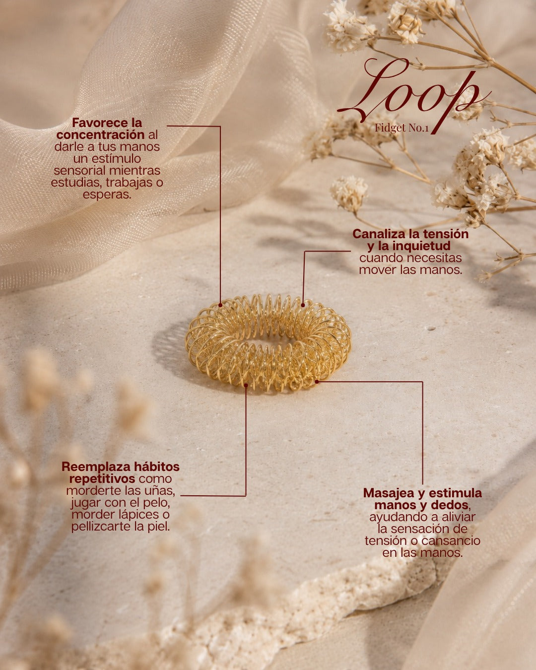 Loop by Seeds | Anillo de Acupresión